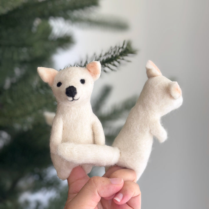 Dire Wolf Finger Puppet