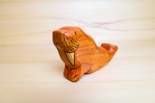 Wooden Walrus Toy