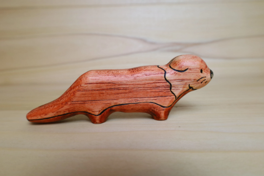 Wooden Otter Toy