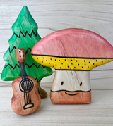 Wooden King Bolete Mushroom Toys · view 5