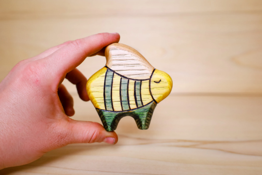 Wooden Honey Bee Toy