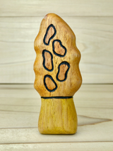 Wooden Morel Mushroom Toy · view 3
