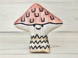 Wooden Shaggy Cap Mushroom Toy · view 1