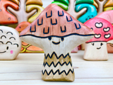 Wooden Shaggy Cap Mushroom Toy · view 5