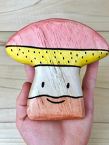 Wooden King Bolete Mushroom Toys · view 2
