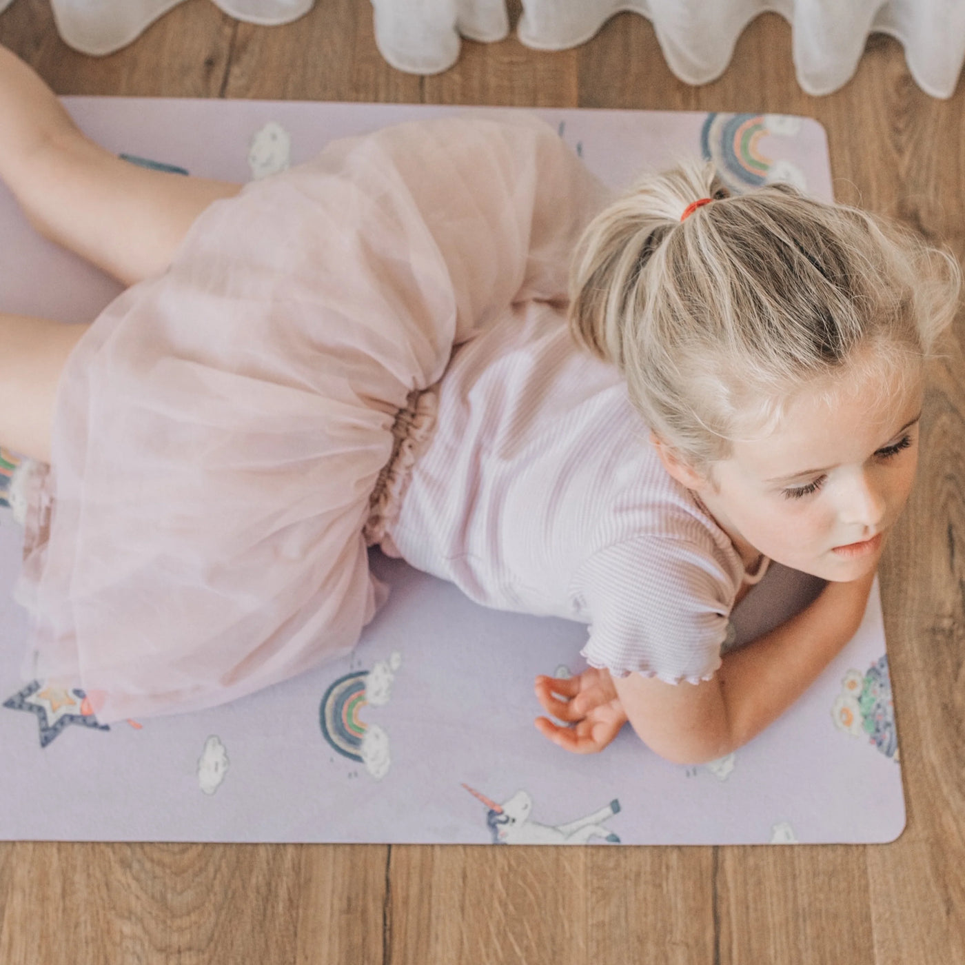 Mindful and Co Kids Yoga Mat, Enchanted