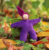 Fairyshadow Waldorf Fairy Doll, Purple · view 2
