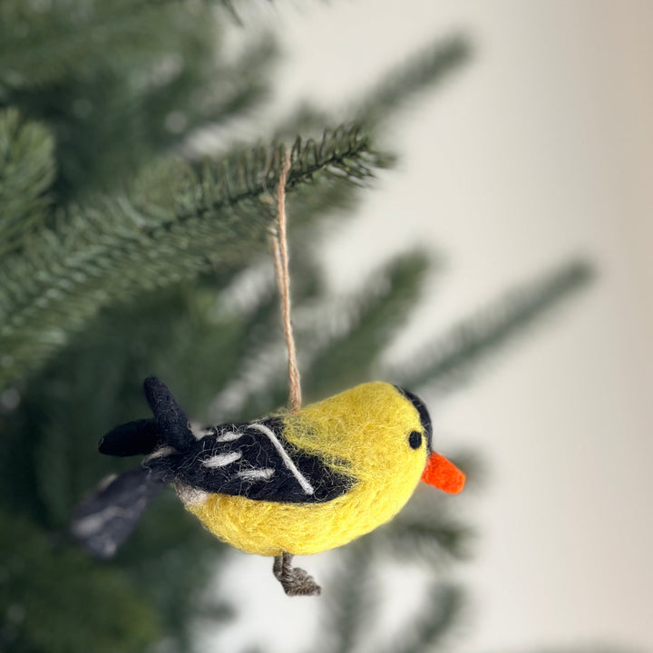 Felt Bird Ornament - Birds of America