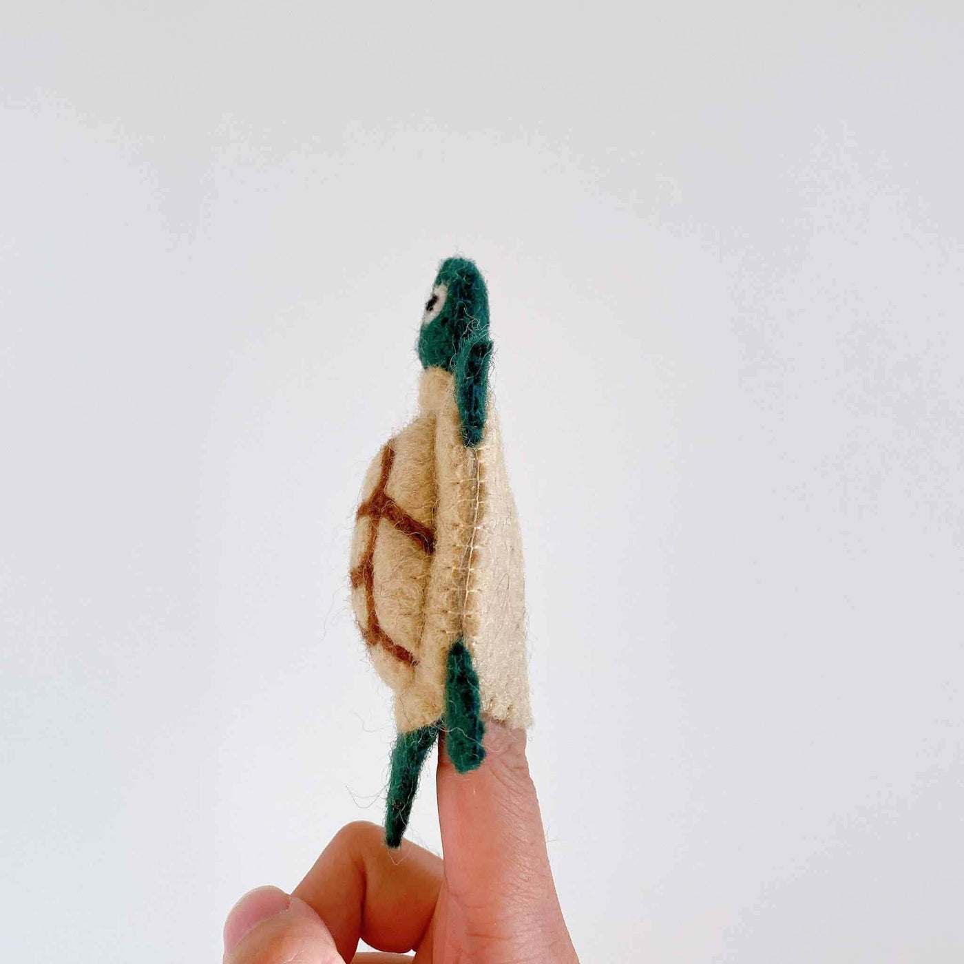 Felt Finger Puppet - Turtle
