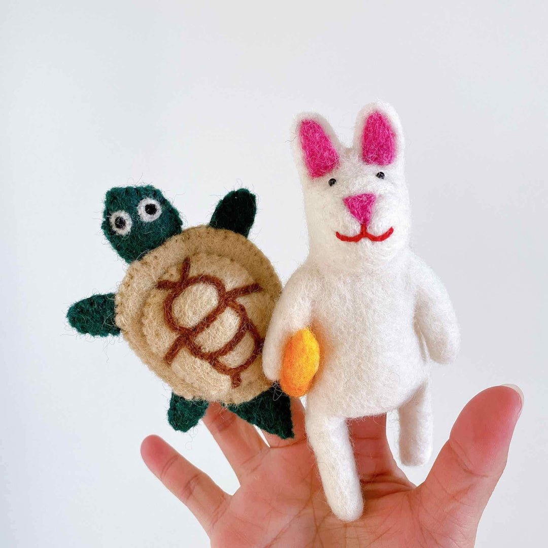 Felt Finger Puppet - Turtle
