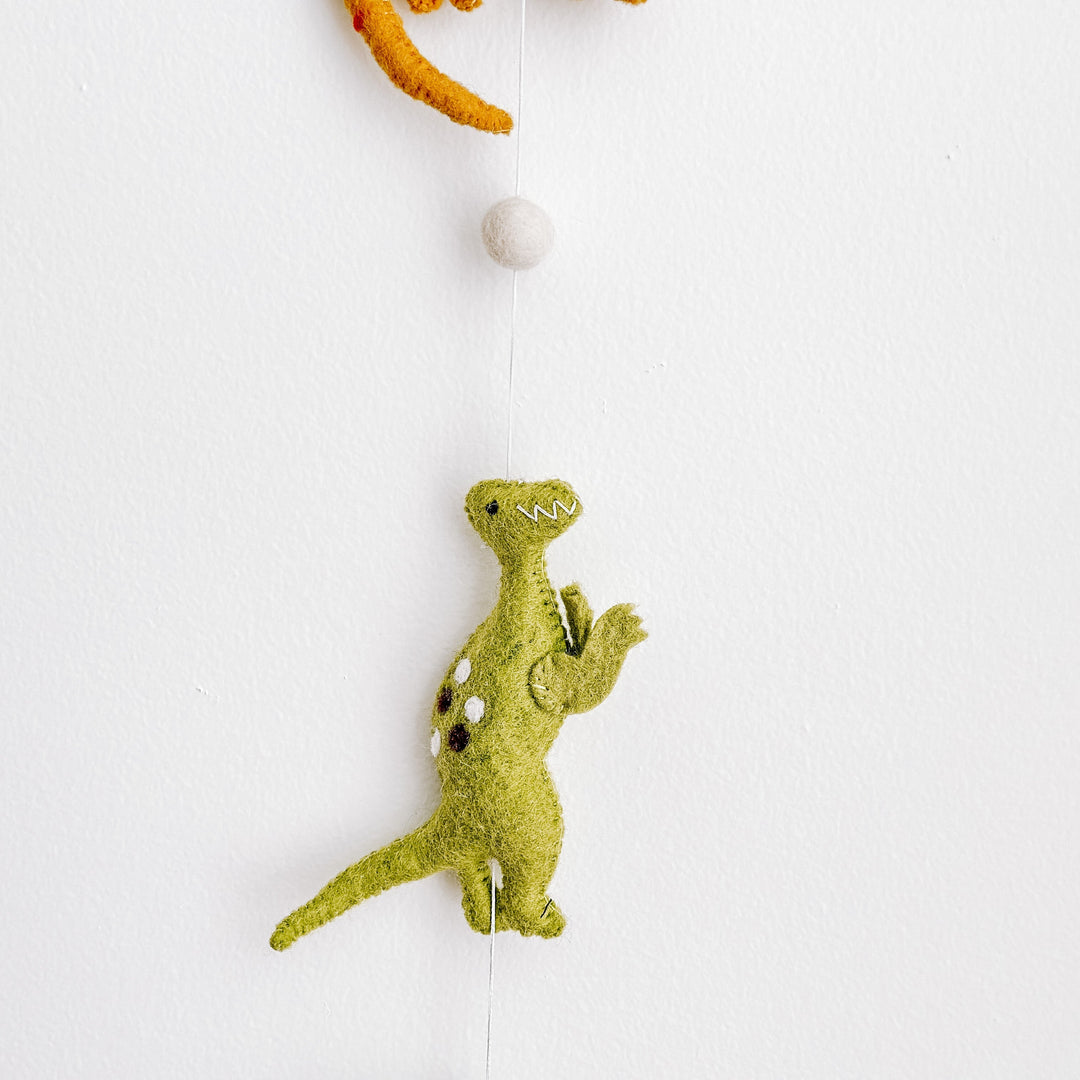 Felt Garland - Jurassic Dinosaur