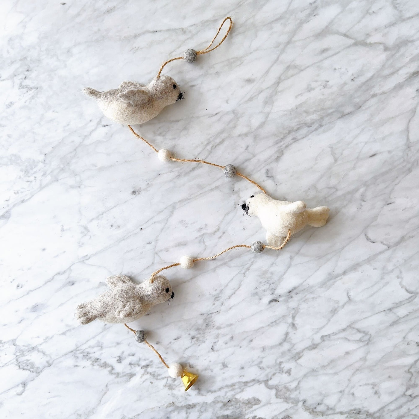 Felt Garland - Seal