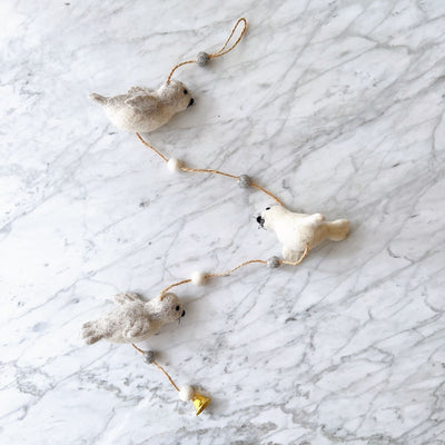 Felt Garland - Seal
