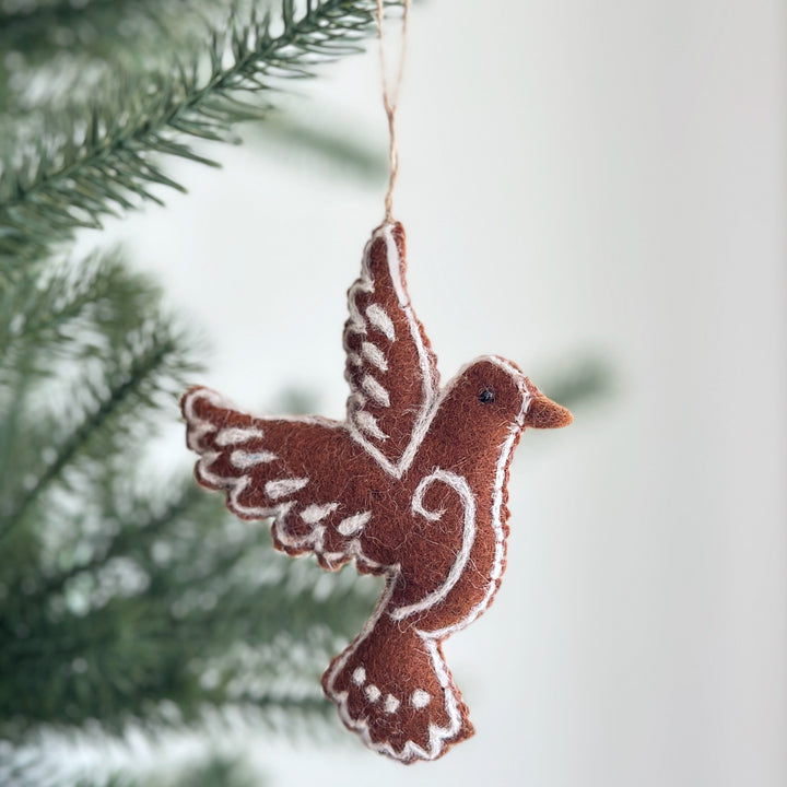 Felt Gingerbread Collection - Dove