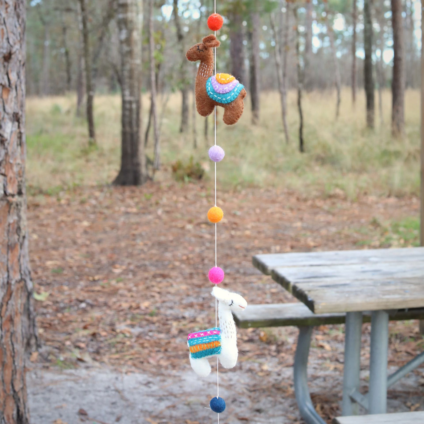 Felt Llama Garland 2