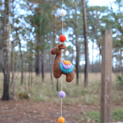 Felt Llama Garland 2