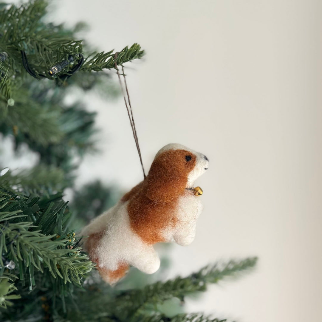 Felt Ornament - Cavalier King Charles Spaniel Dog