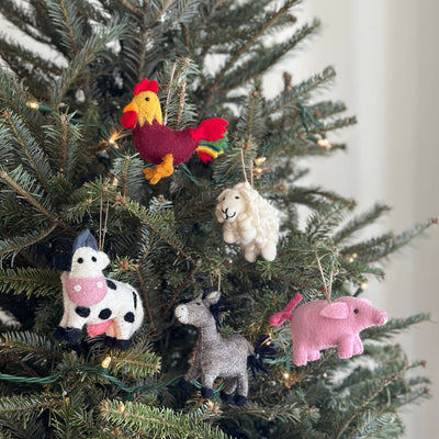 Felt Ornament - Donkey
