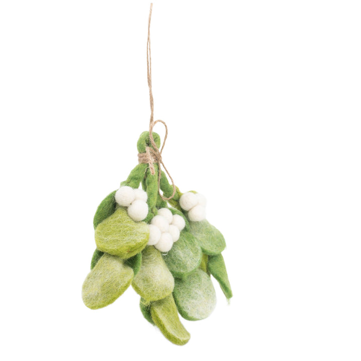Felt Ornament - Mistletoe Sprig