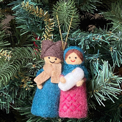 Felt Ornament - The Nativity Scene