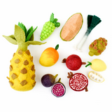 Felt Fruits and Vegetables, Set D, 12 pcs · view 3