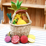 Felt Fruits and Vegetables, Set D, 12 pcs · view 1
