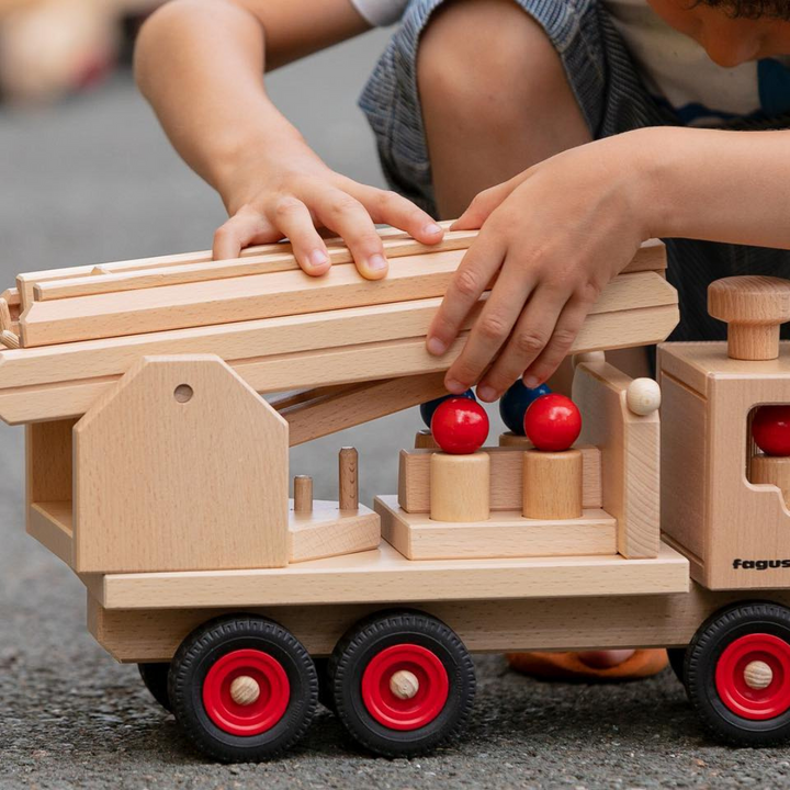 Fagus Wooden Fire Truck