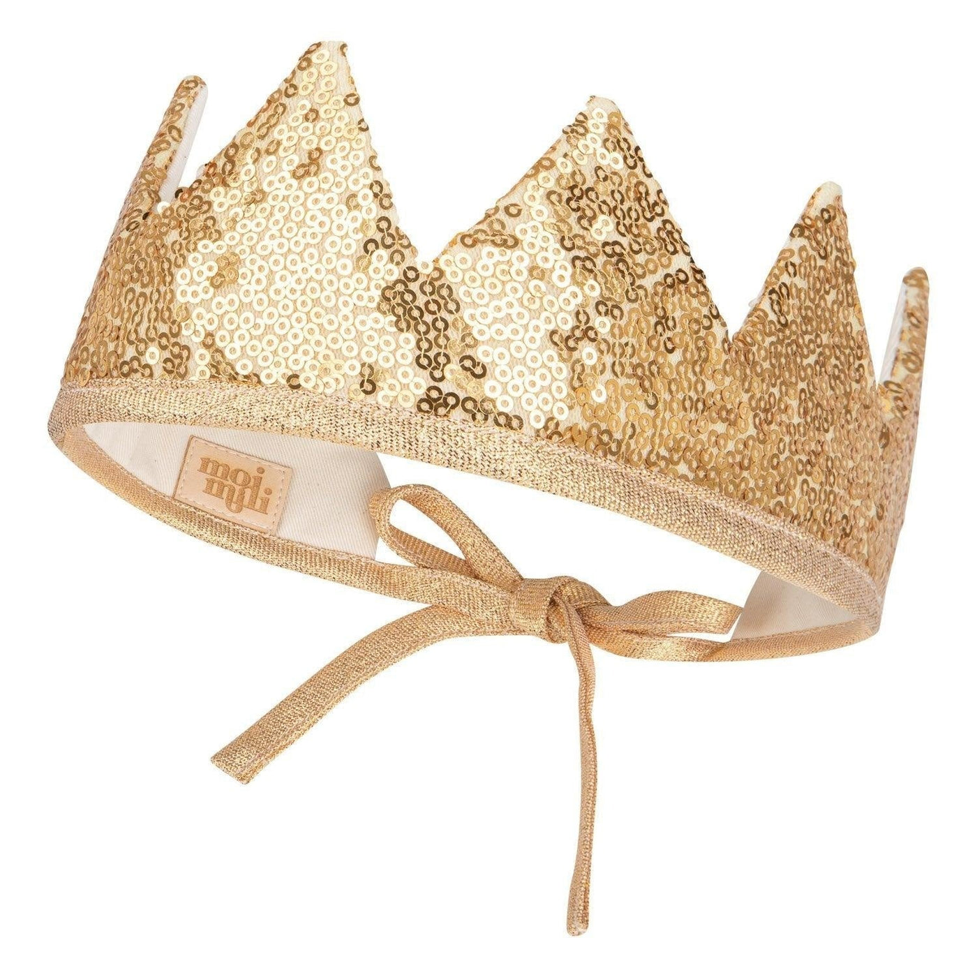 “Gold Sequins” Fairy-tale Crown