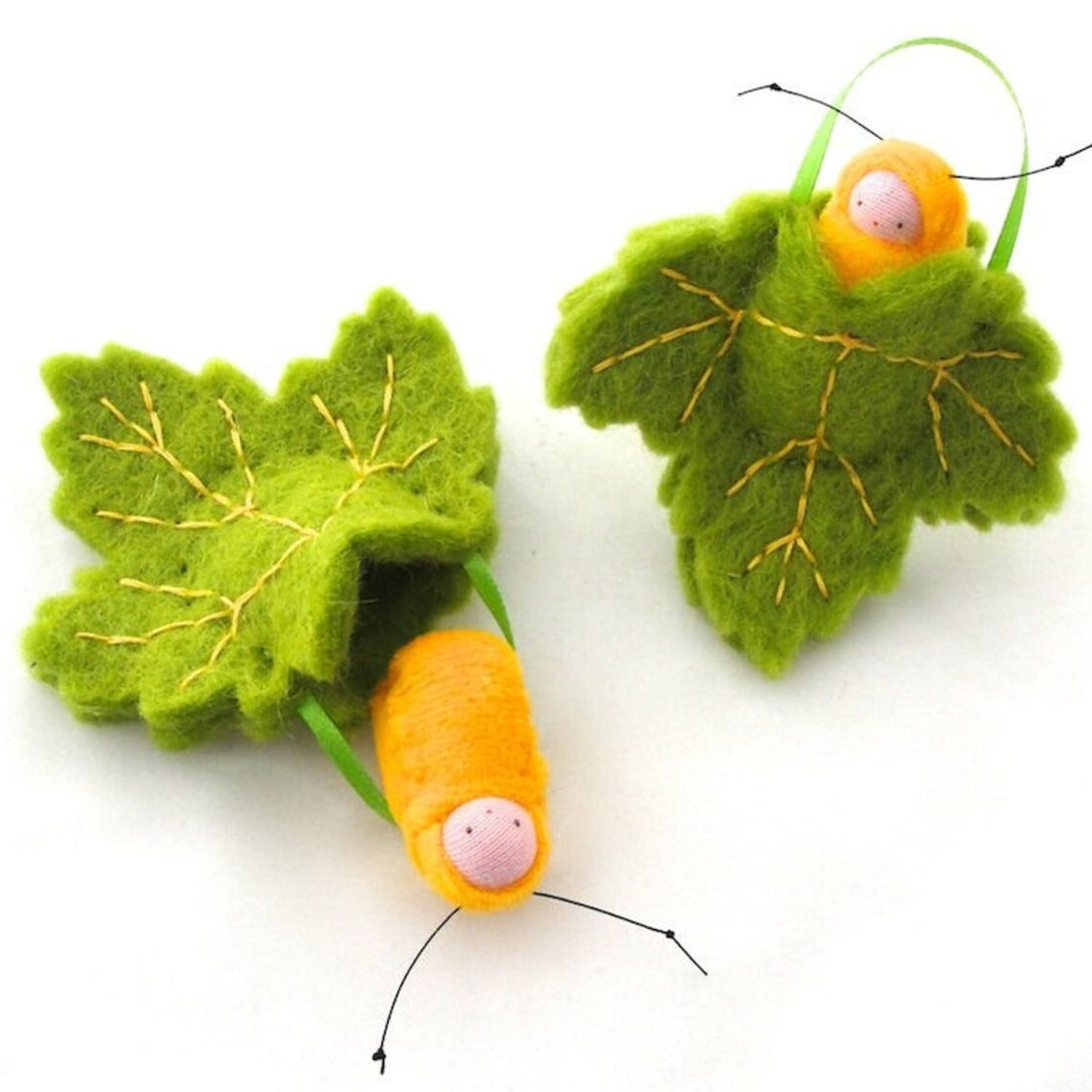 Fairyshadow Spring Green Leaf Ornament