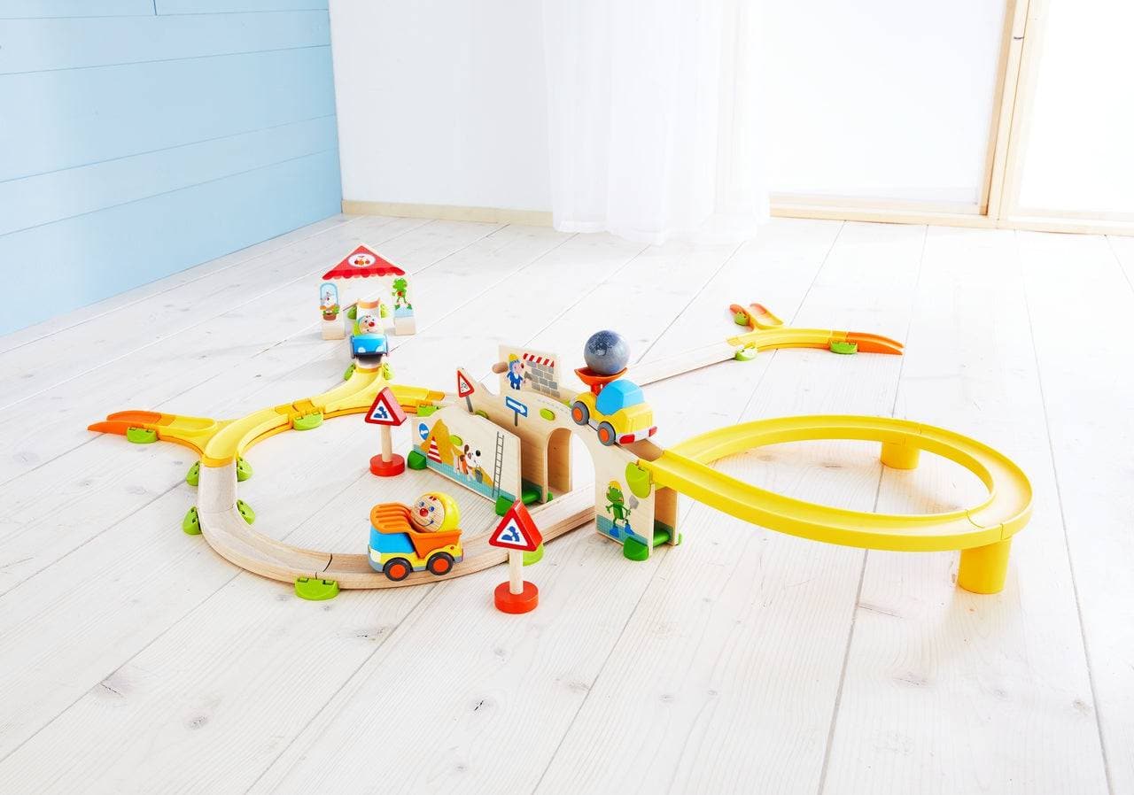 HABA Kullerbu Construction Site Play Track Starter Set