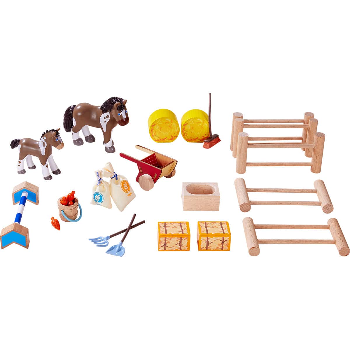 HABA Little Friends Happy Horse Riding Stable