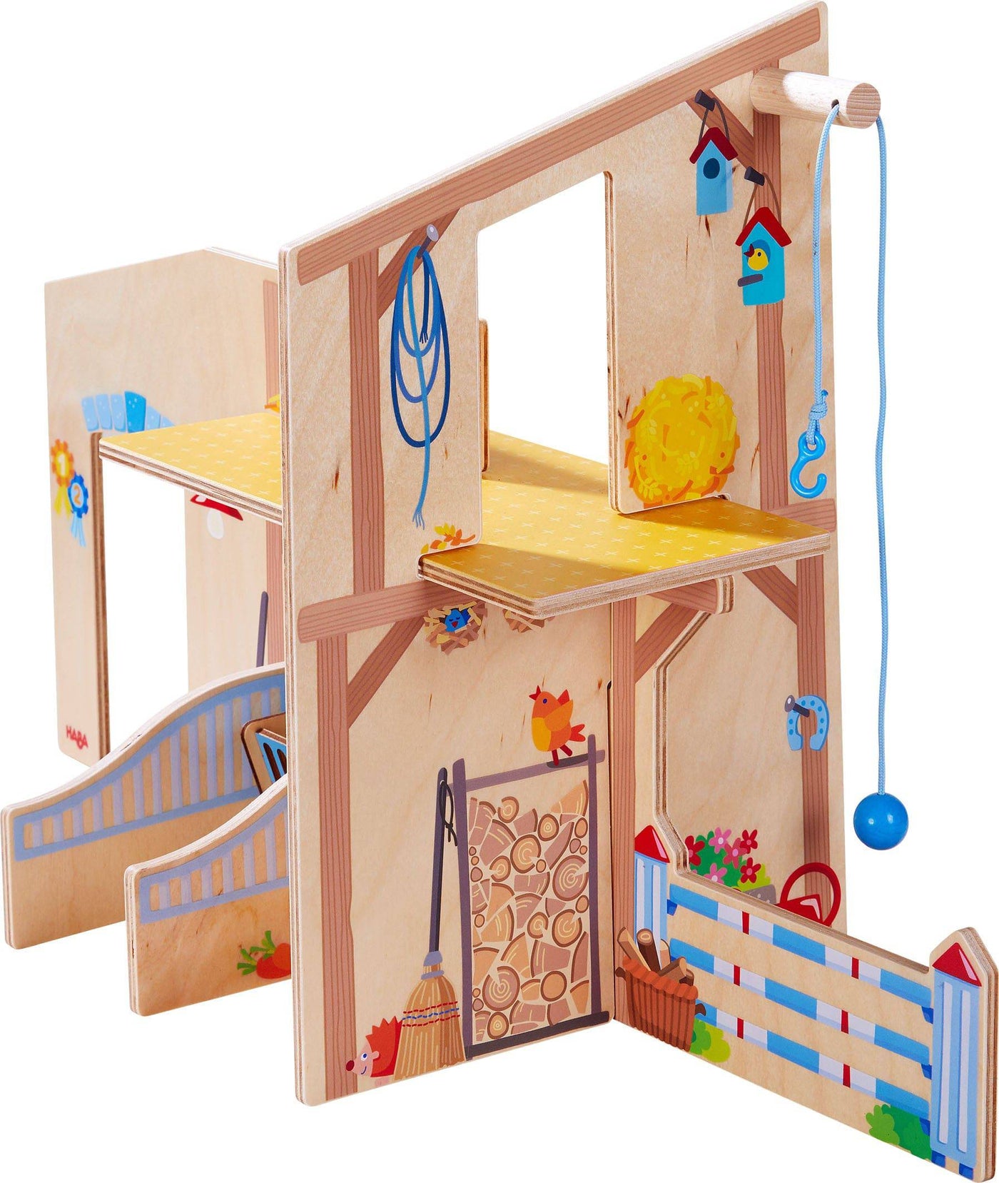 HABA Little Friends Happy Horse Riding Stable