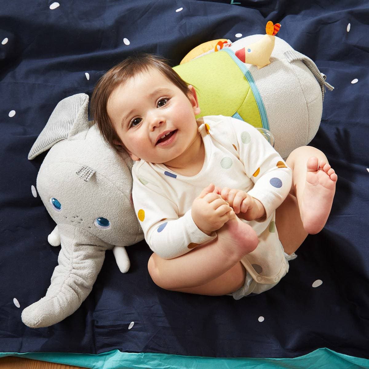 HABA Elephant Discovery Pillow