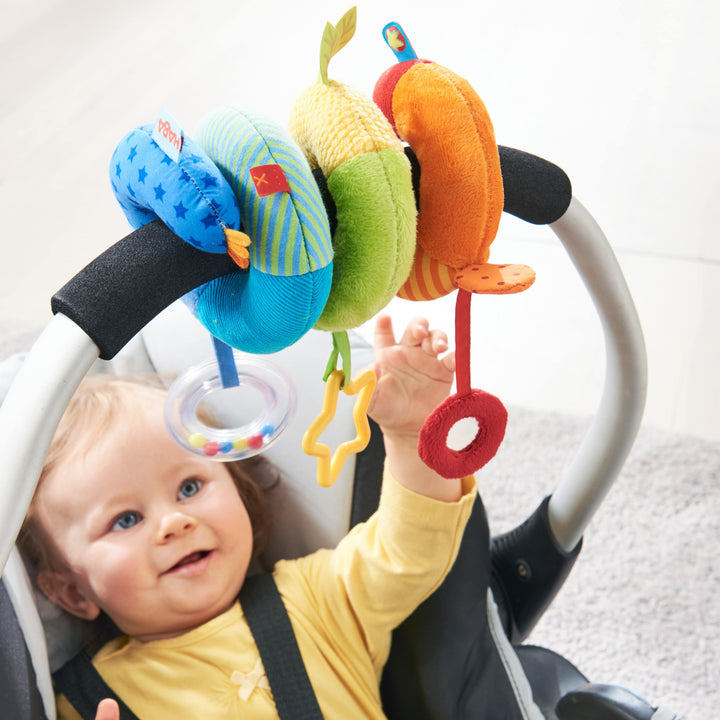 Rainbow Activity Spiral Stroller &amp; Car Seat Toy