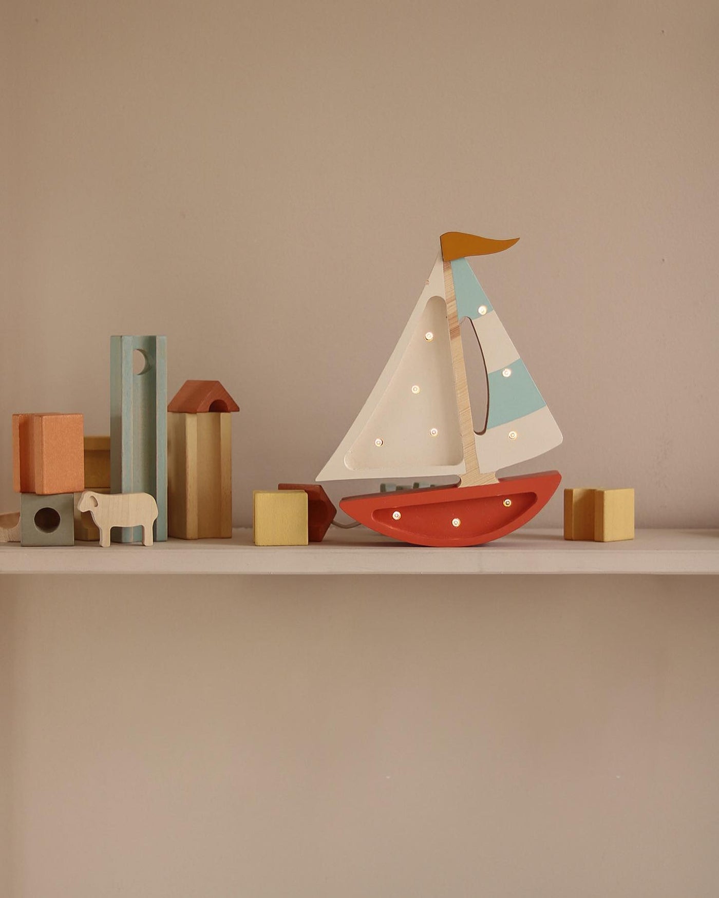 Little Lights Mini Sailboat Lamp