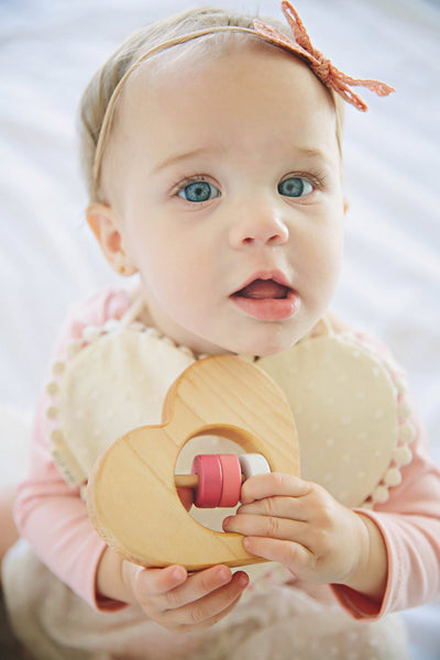 Bannor Heart Baby Rattle