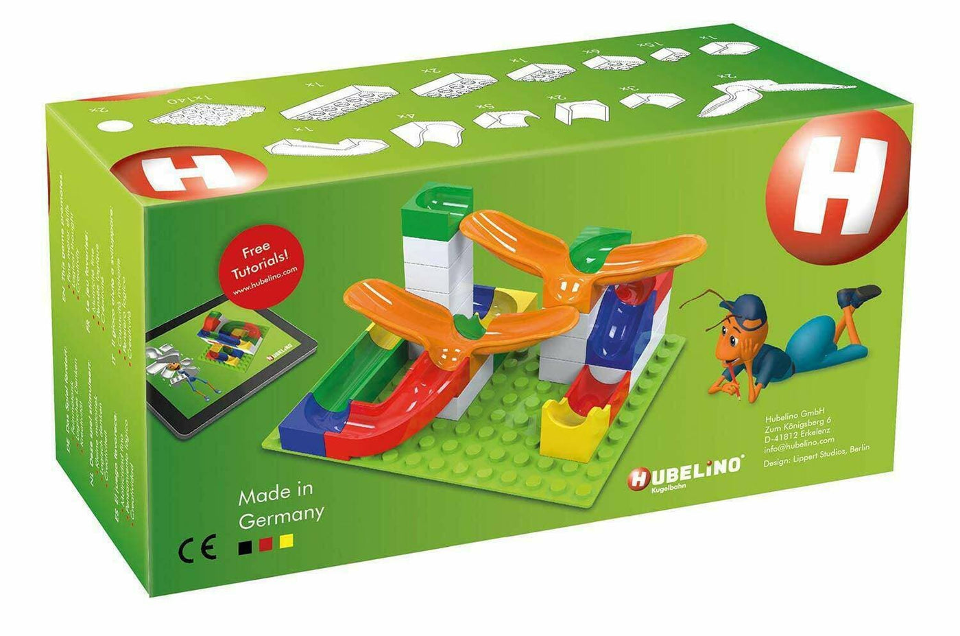 HABA Hubelino Cradle Chute Action Set