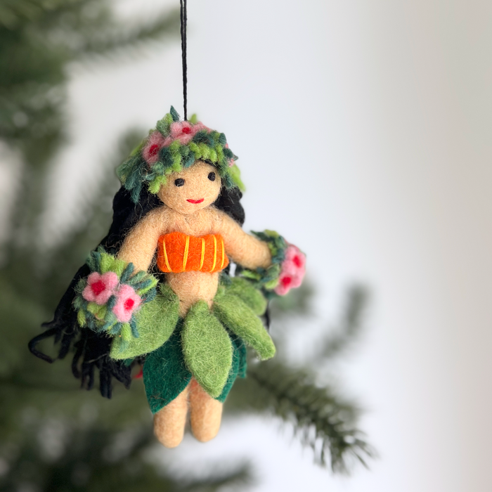 Hula Girl Ornament