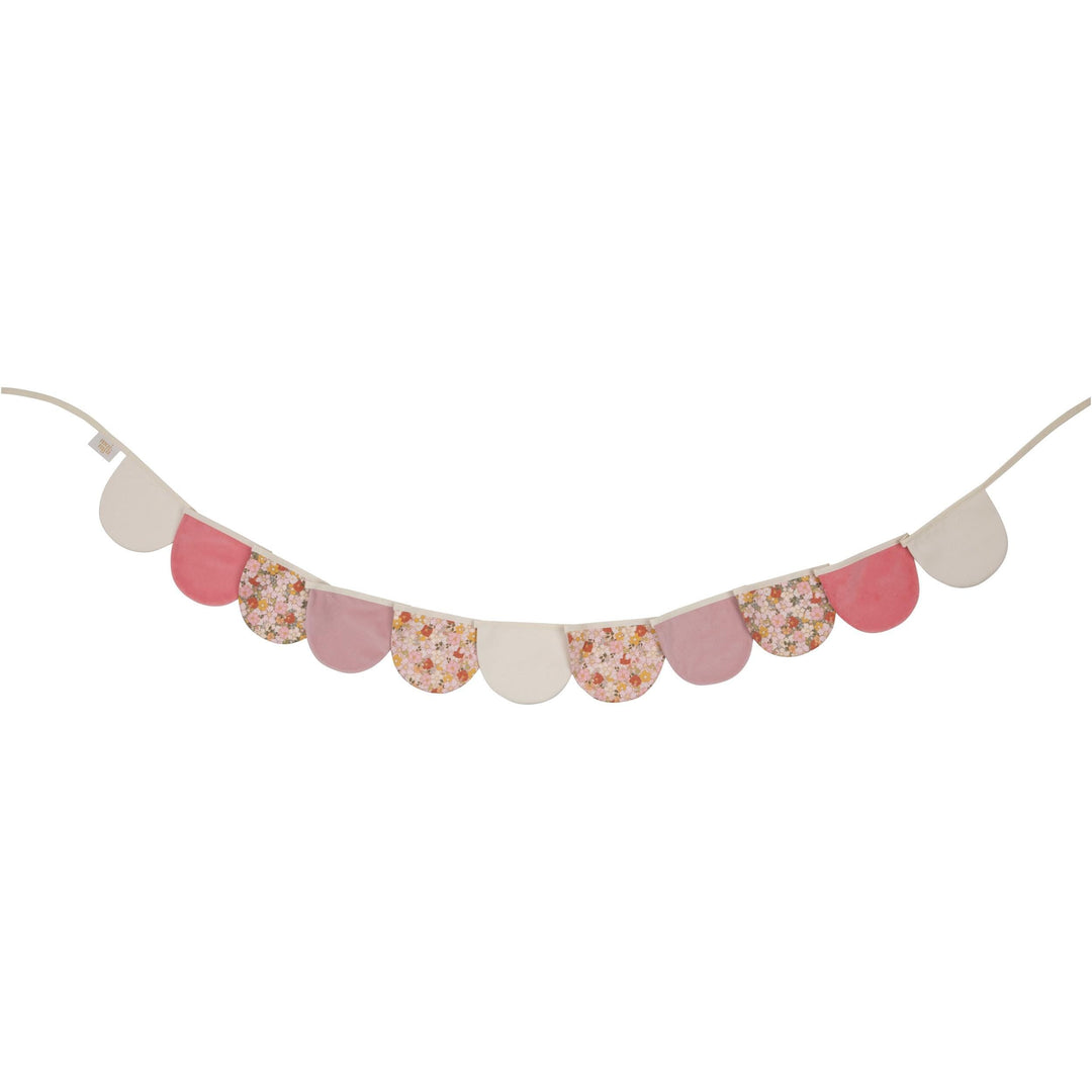“Summer Garden” Garland with Half Moons