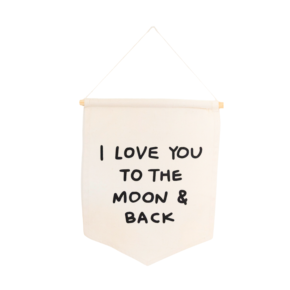 I Love You to the Moon and Back Hang Sign