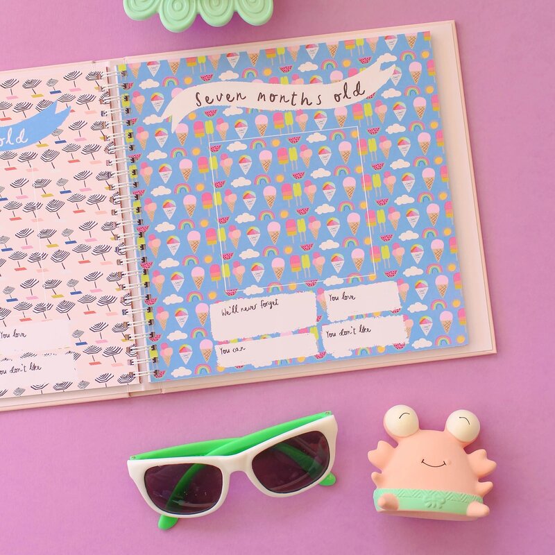Lucy Darling Little Beach Babe Memory Baby Book