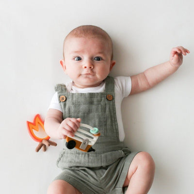 Lucy Darling Little Camper Baby Teether Toy Set