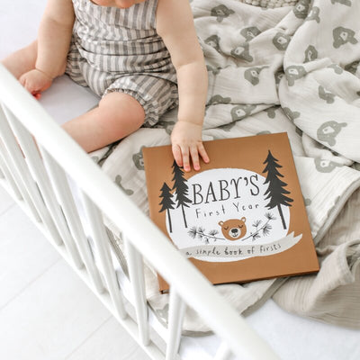 Lucy Darling Little Camper Memory Baby Book