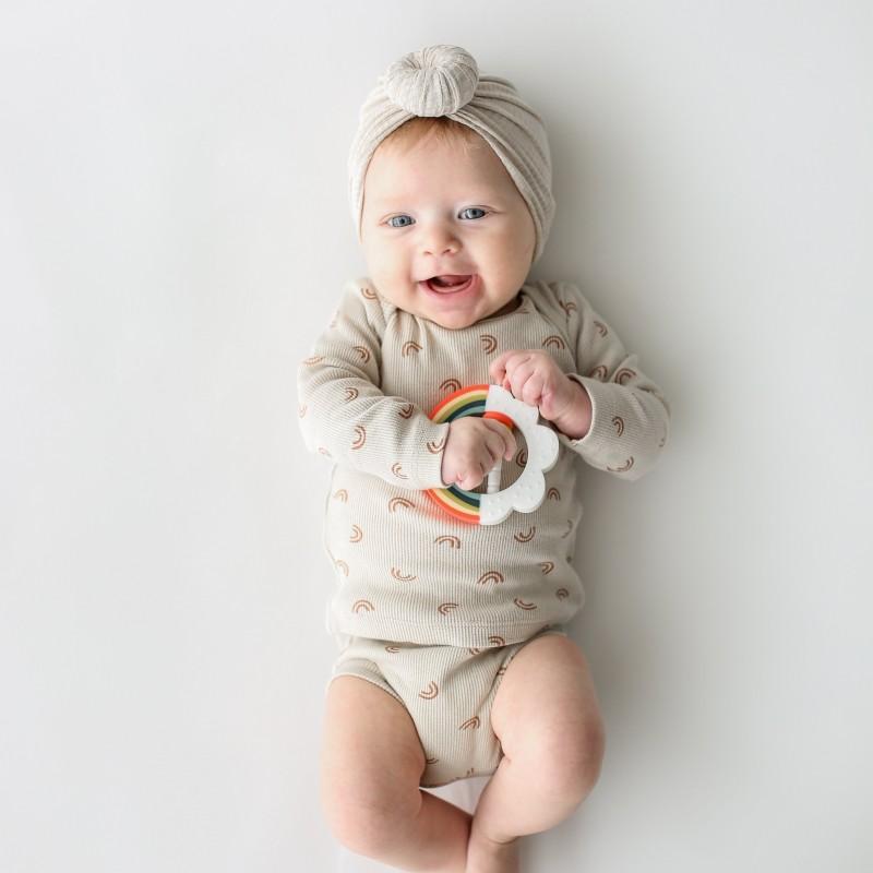 Lucy Darling Little Rainbow Baby Teether Toy Set
