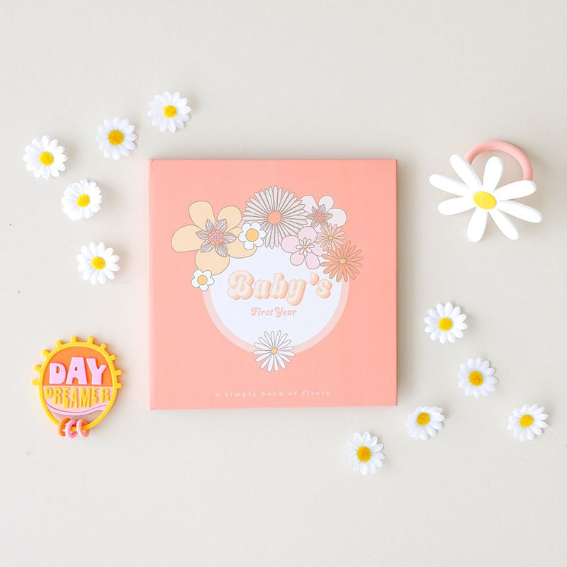 Lucy Darling Flower Child Baby Teether Toy Set