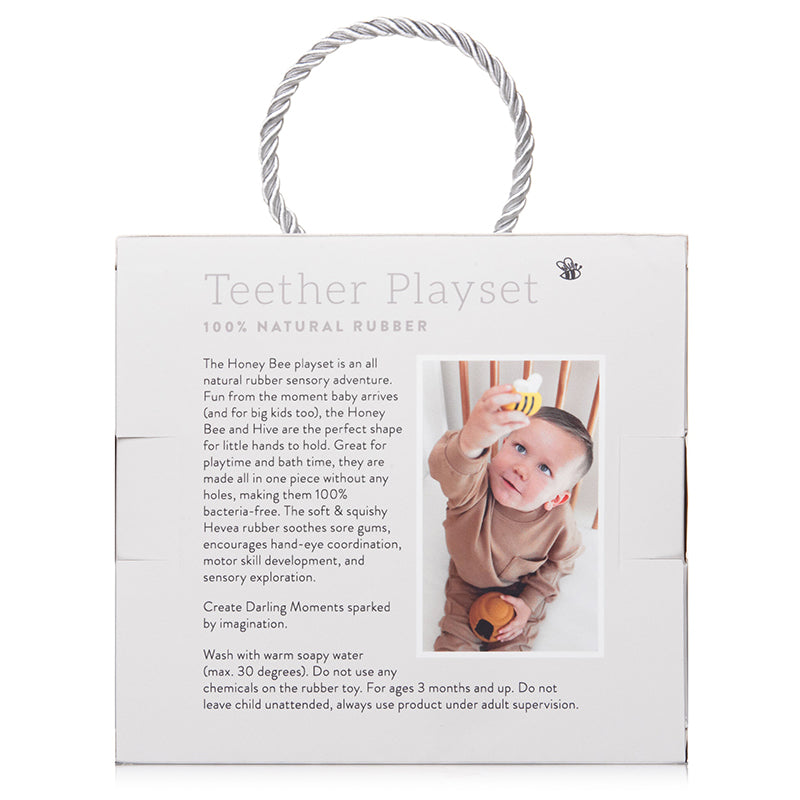 Lucy Darling Honey Bee Teether Toy Playset