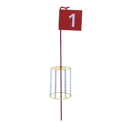 Deluxe Flag Croquet Golf Game Set, With Duffel Carry Bag
