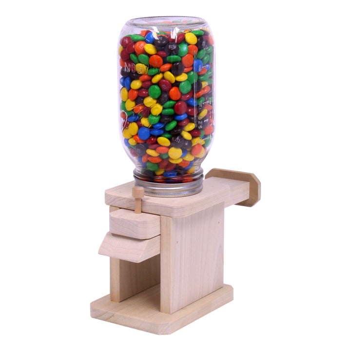 Jar Candy Dispenser, Great for M&amp;M&