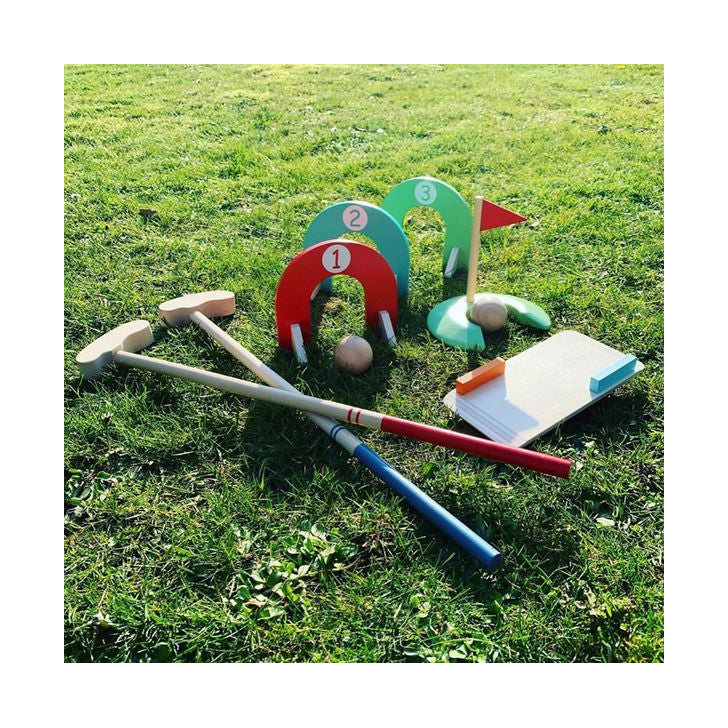 Sale MamaMemo Wooden Mini Golf Set