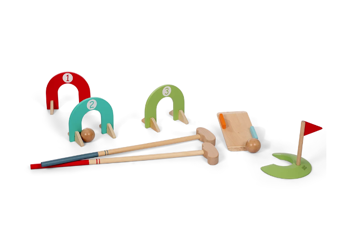 Sale MamaMemo Wooden Mini Golf Set